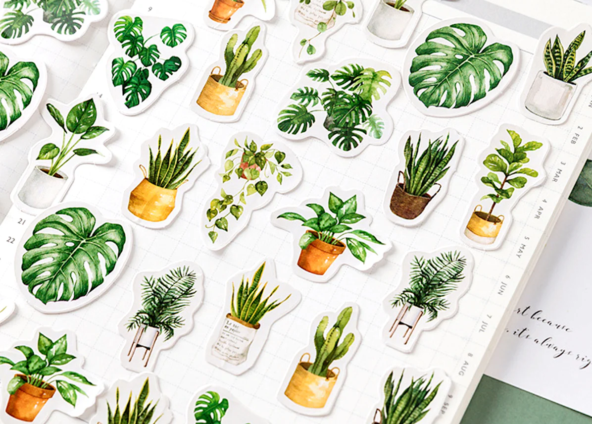 House Plant Stickers