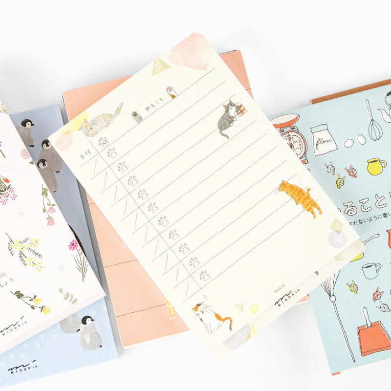 Midori To Do List Memo Pad