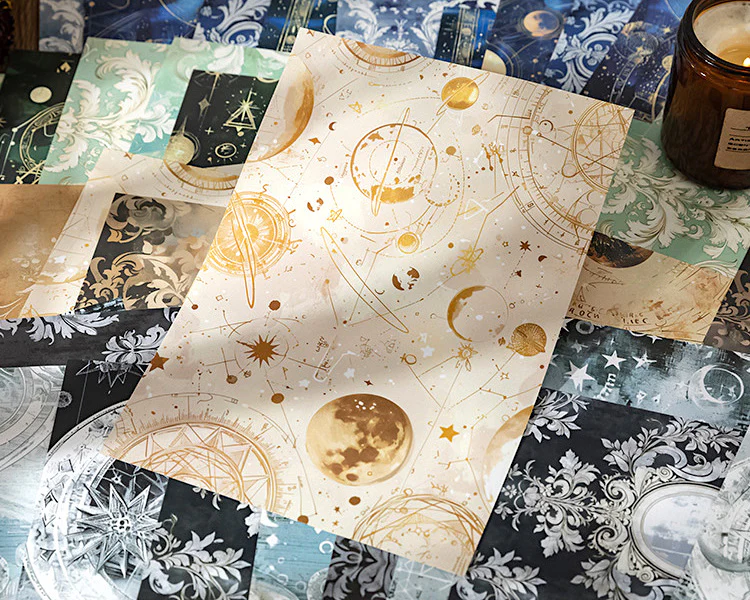 Lunar Mystique Decorative Paper Set