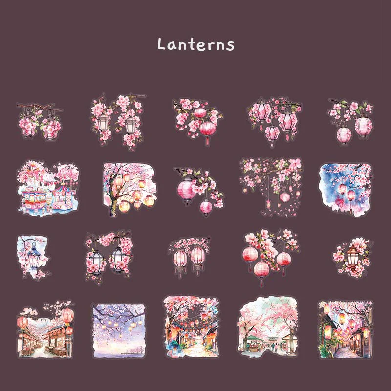 Kyoto in Spring PET Stickers
