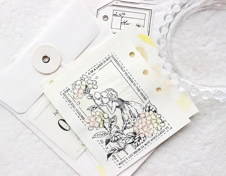 Hydrangea Garden Stamp