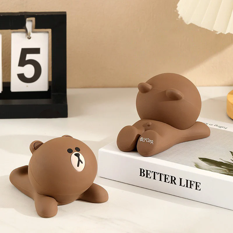 Brown & Friends Phone Stand