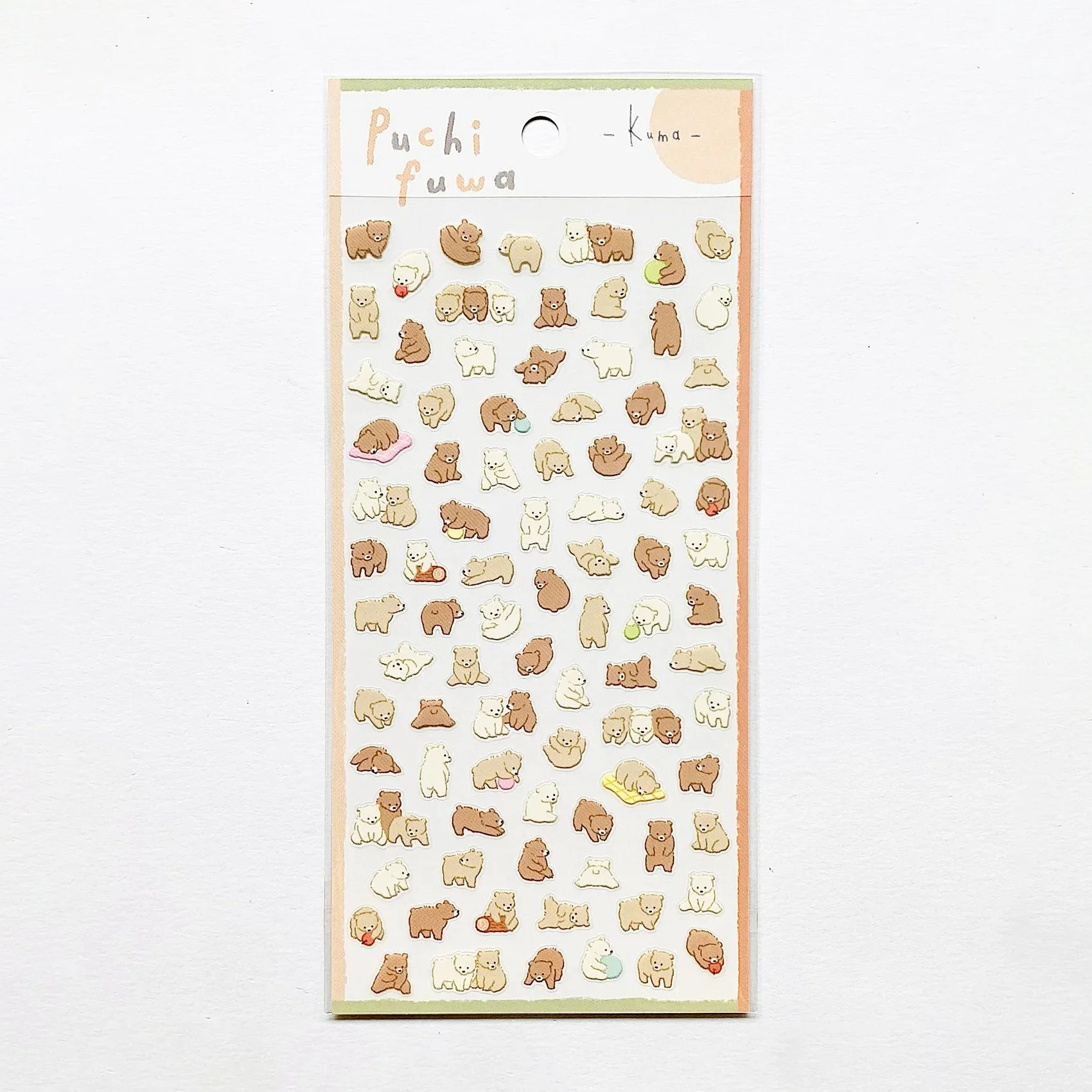 Mind Wave Puchi Fuwa Animal Stickers