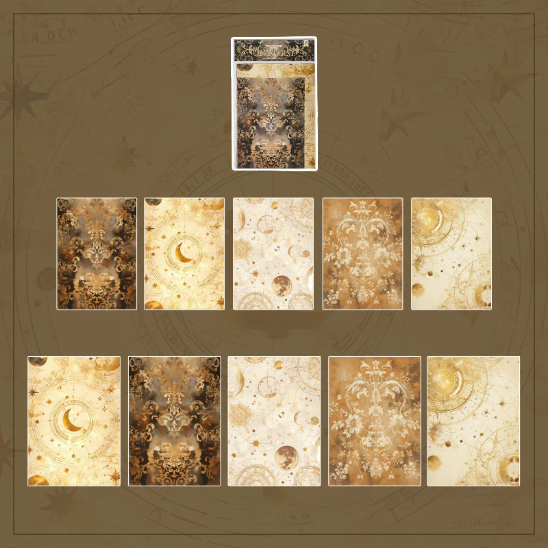 Lunar Mystique Decorative Paper Set