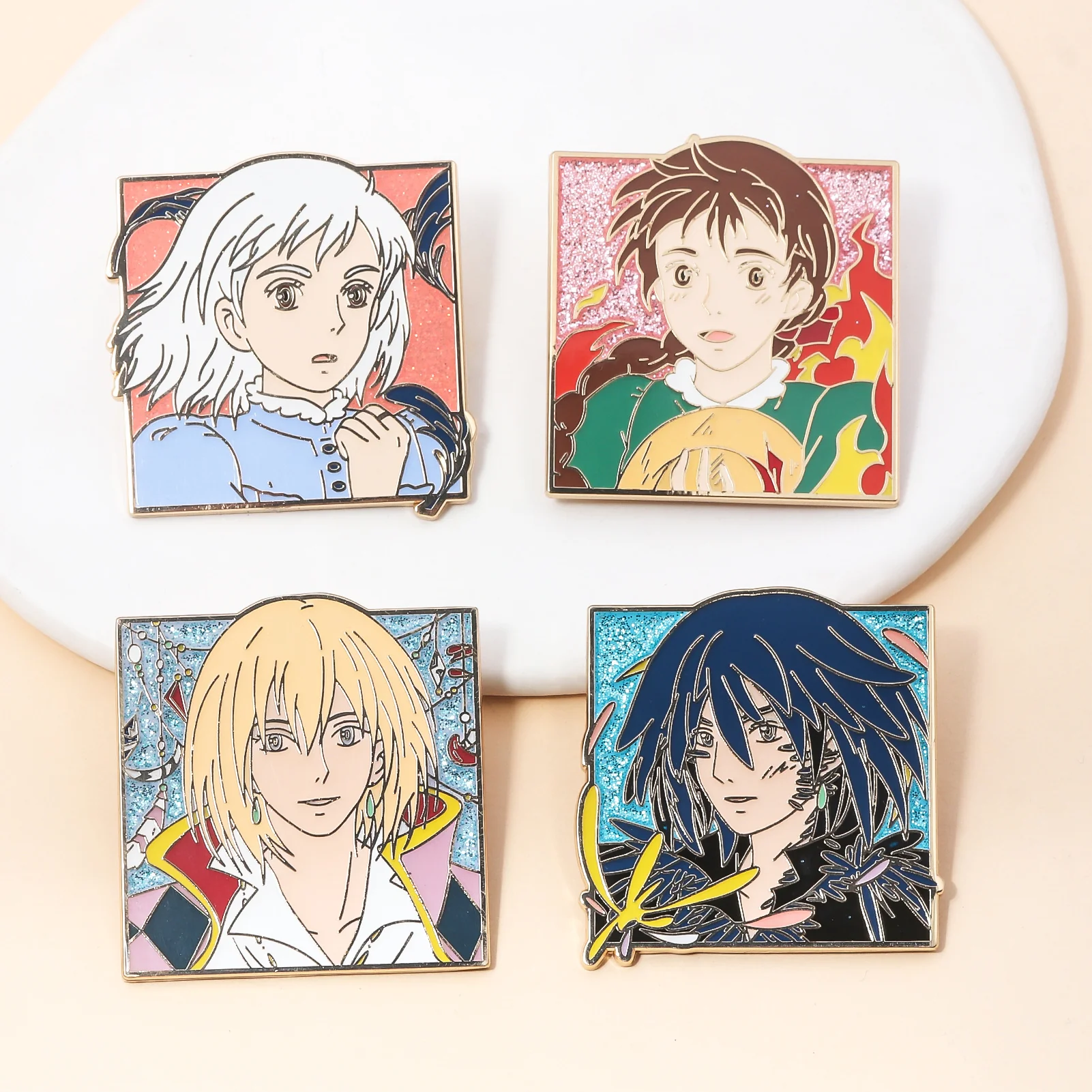 Fantasy Character Portrait Pins