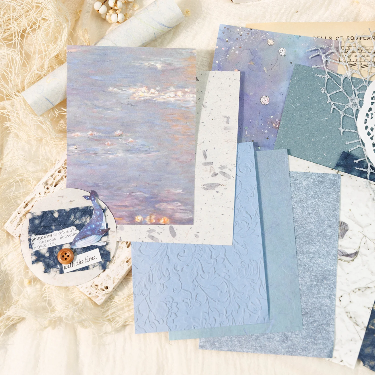 Mystic Nature Textured Paper Set