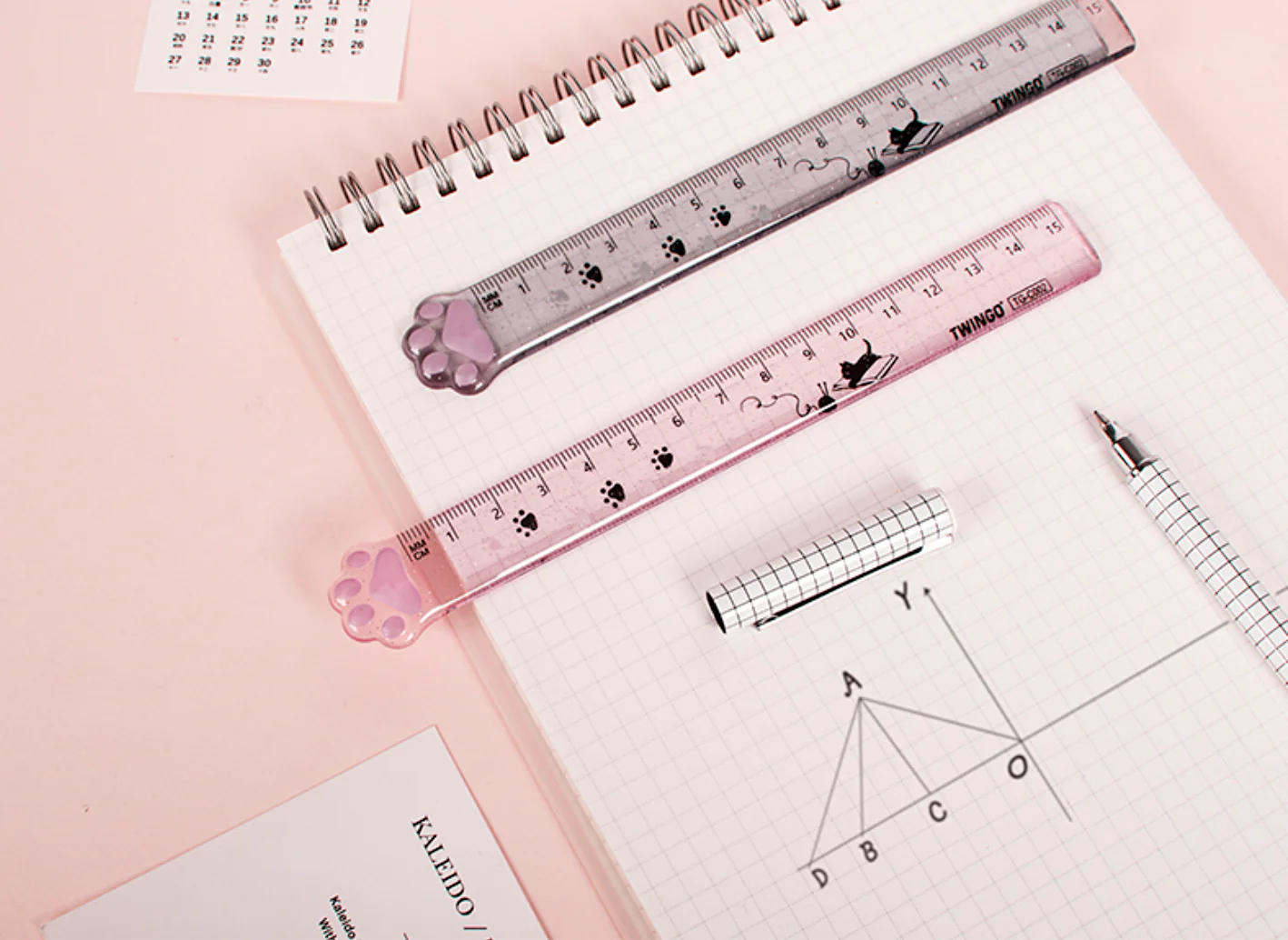 Glitter Paws Precision Ruler