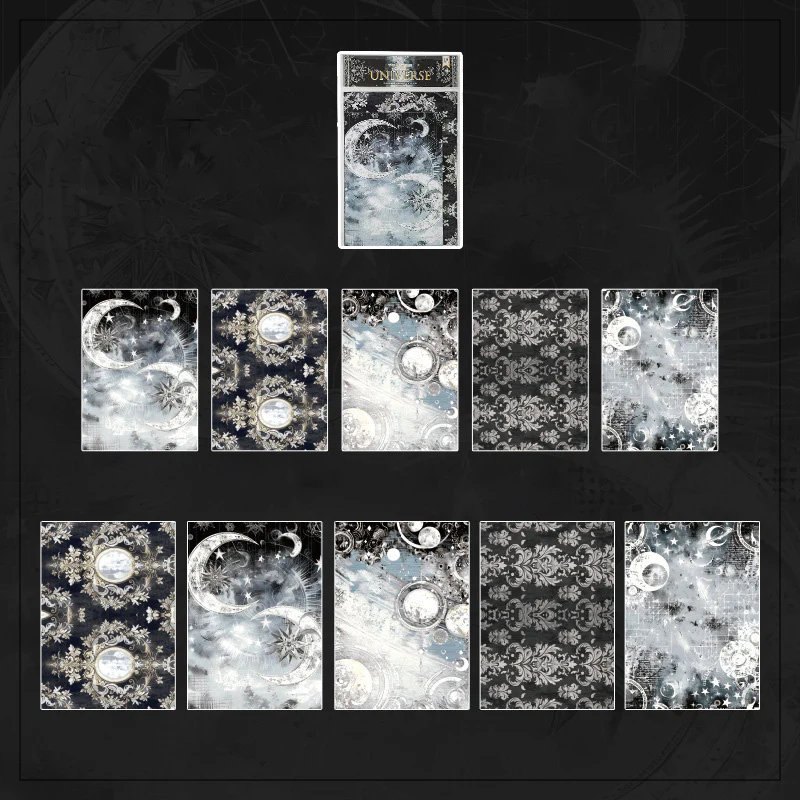Lunar Mystique Decorative Paper Set