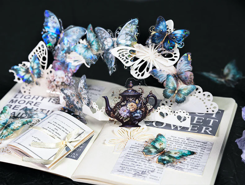 Galaxy Flies Transparent Tape