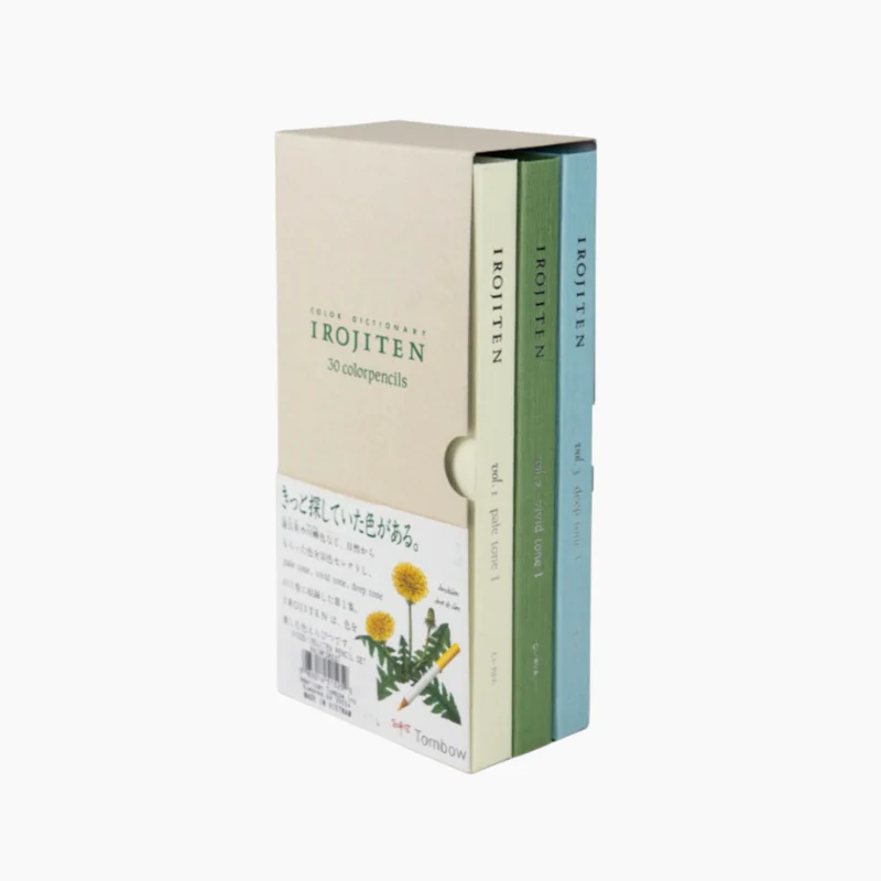 Tombow Irojiten Colored Pencil Dictionary 30 Color Set Rainforest