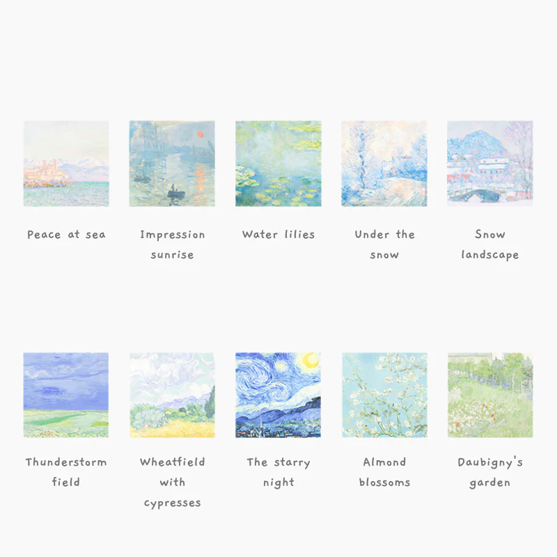 The Great Paintings Notepad