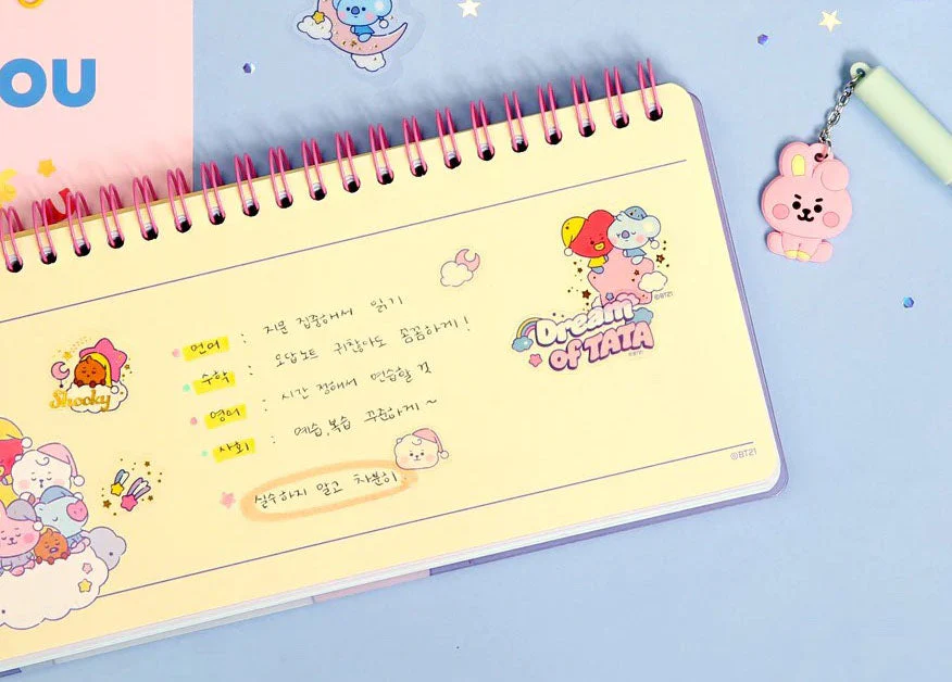 BT21 Baby Weekly Planner