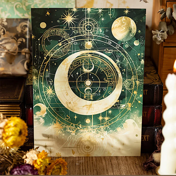 Lunar Mystique Decorative Paper Set