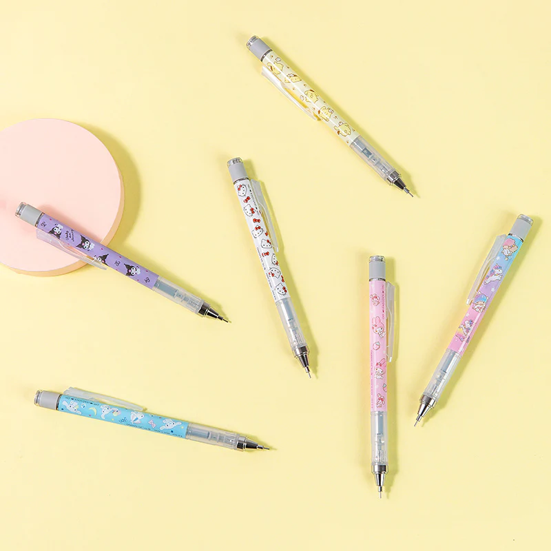 Cute Mechanical Pencil with Illustrations