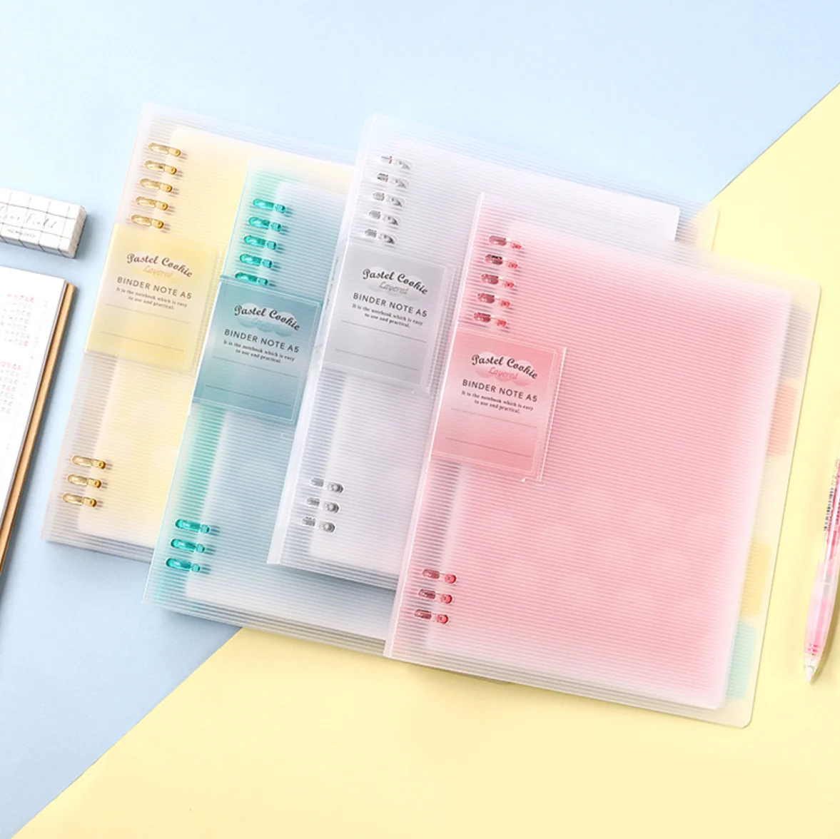 Pastel Cookie Binder