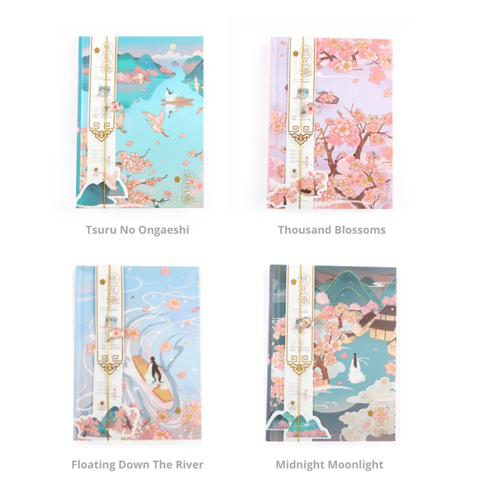 Artistic Japanese Style Notebook