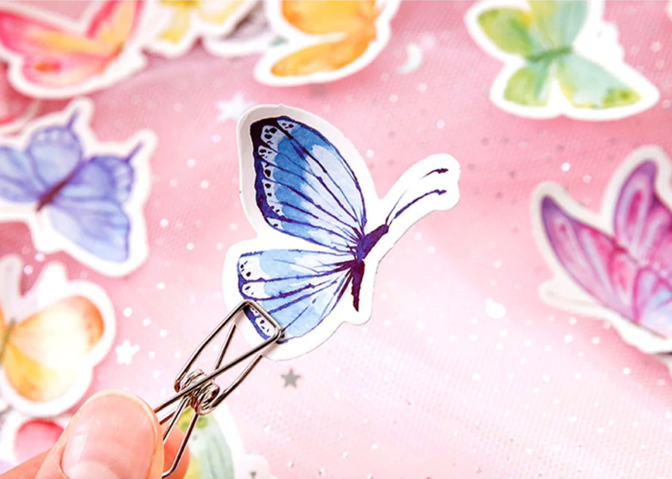 Flower Garden Paper Stickers