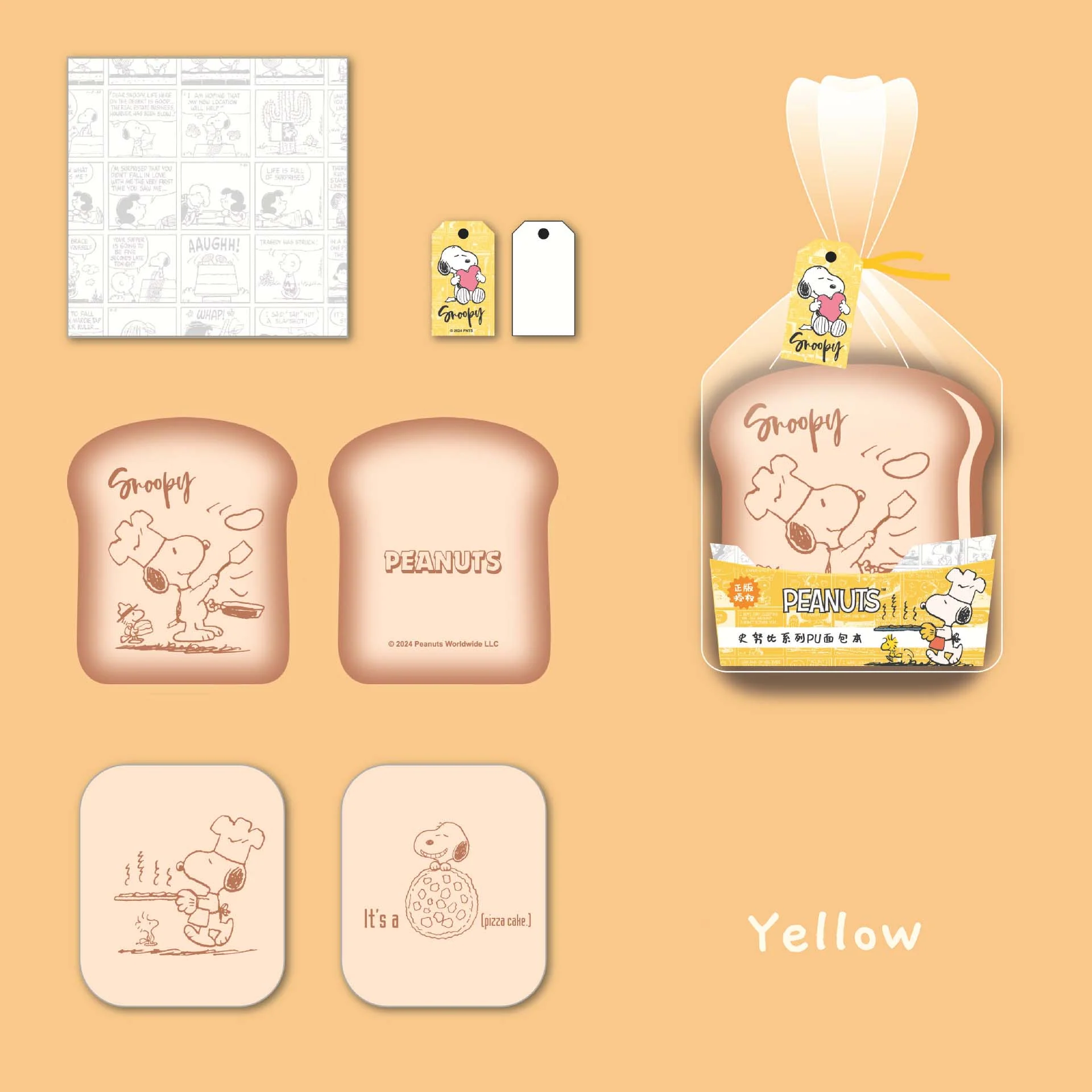 Bread Shape Creative Notebook