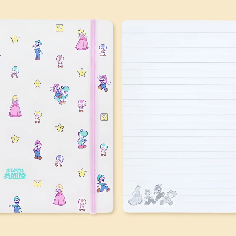 Sun Star & Nintendo Super Mario Notebook Limited Edition Mikata