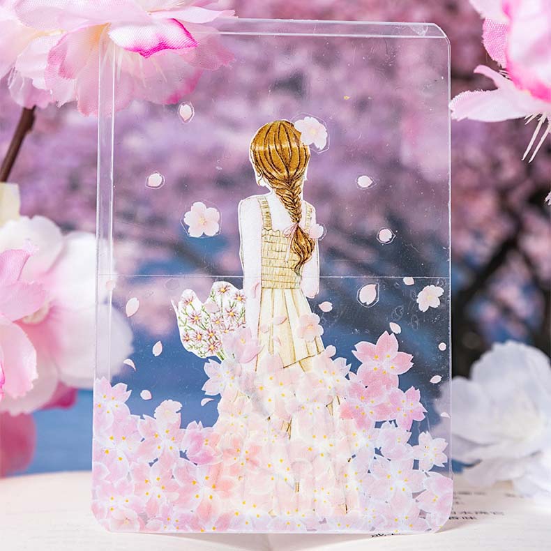 Spring Floral Clear Masking Tapes