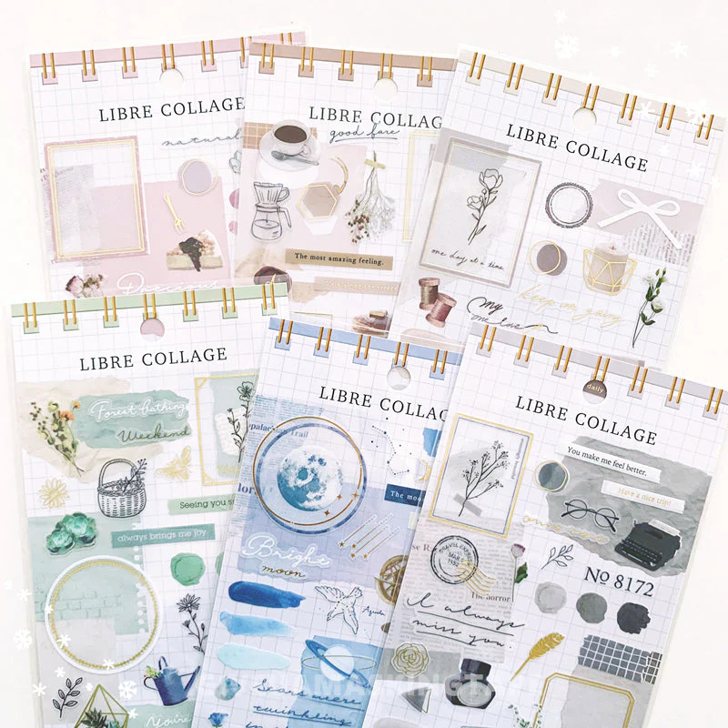 Mind Wave Libre Collage Stickers