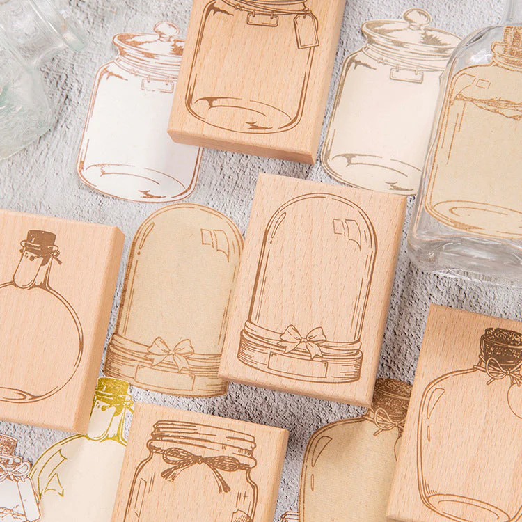 Dreams In A Bottle Wooden Stamps