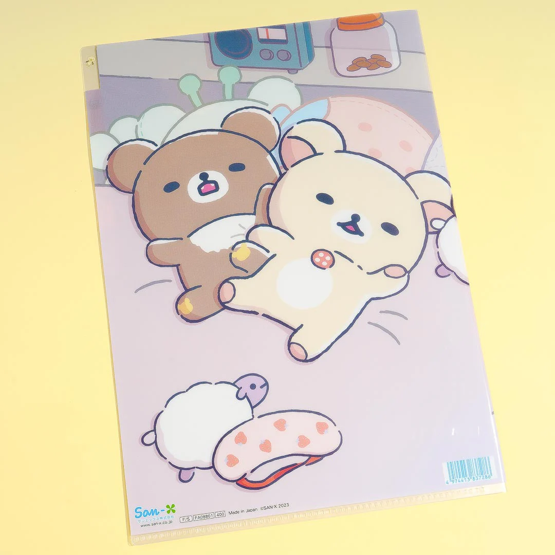 San x Rilakkuma A4 Index Folder