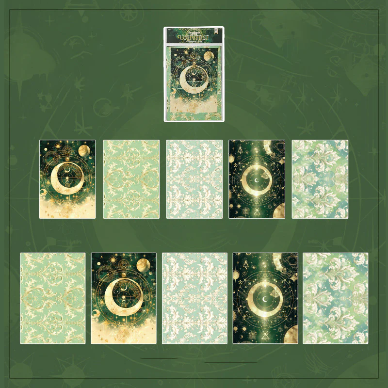 Lunar Mystique Decorative Paper Set
