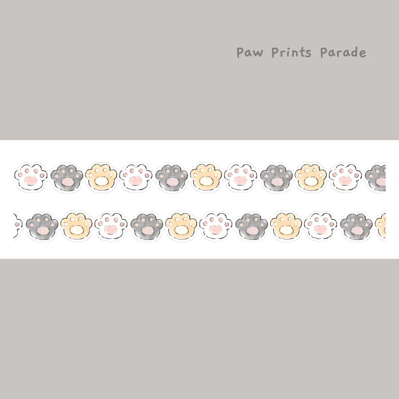 Cute Animal Die-Cut Masking Tapes