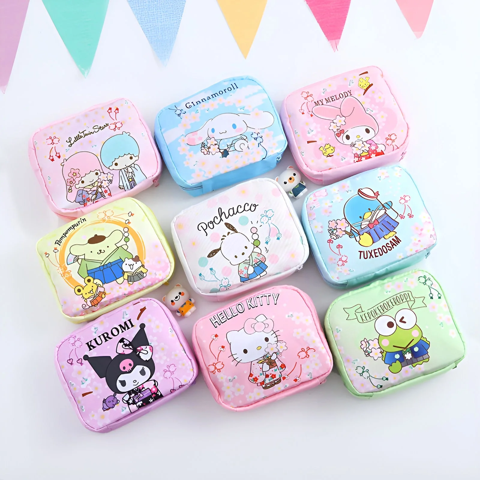 Sanrio Spring Sakura Mini Pouch