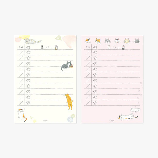 Midori To Do List Memo Pad