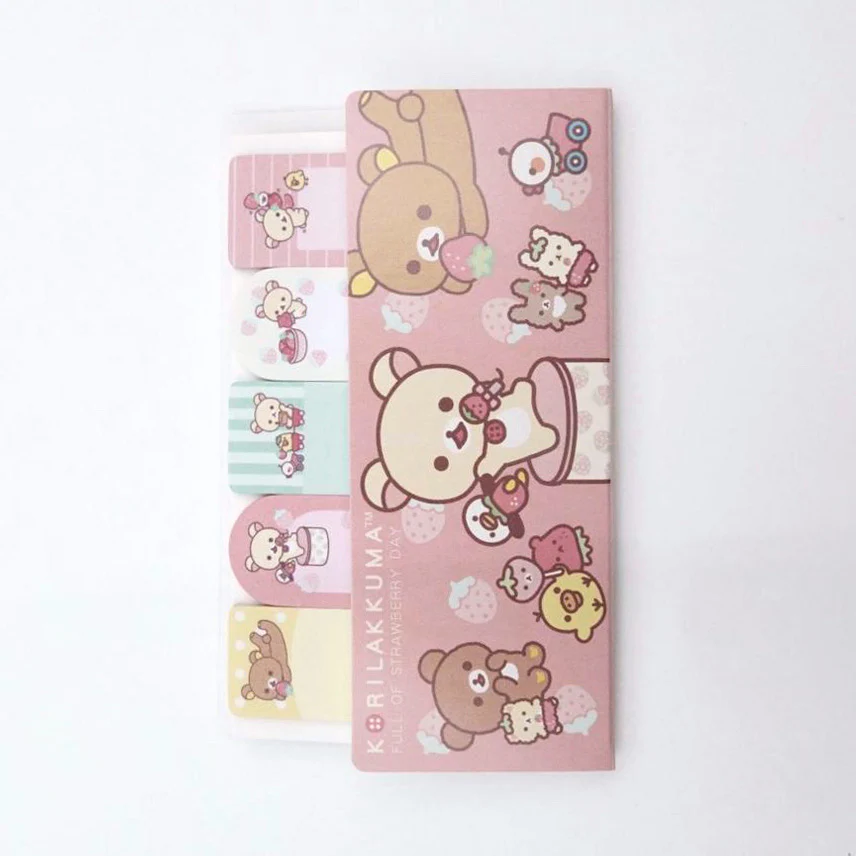 Funny Animal Index Sticky Notes Happy Day
