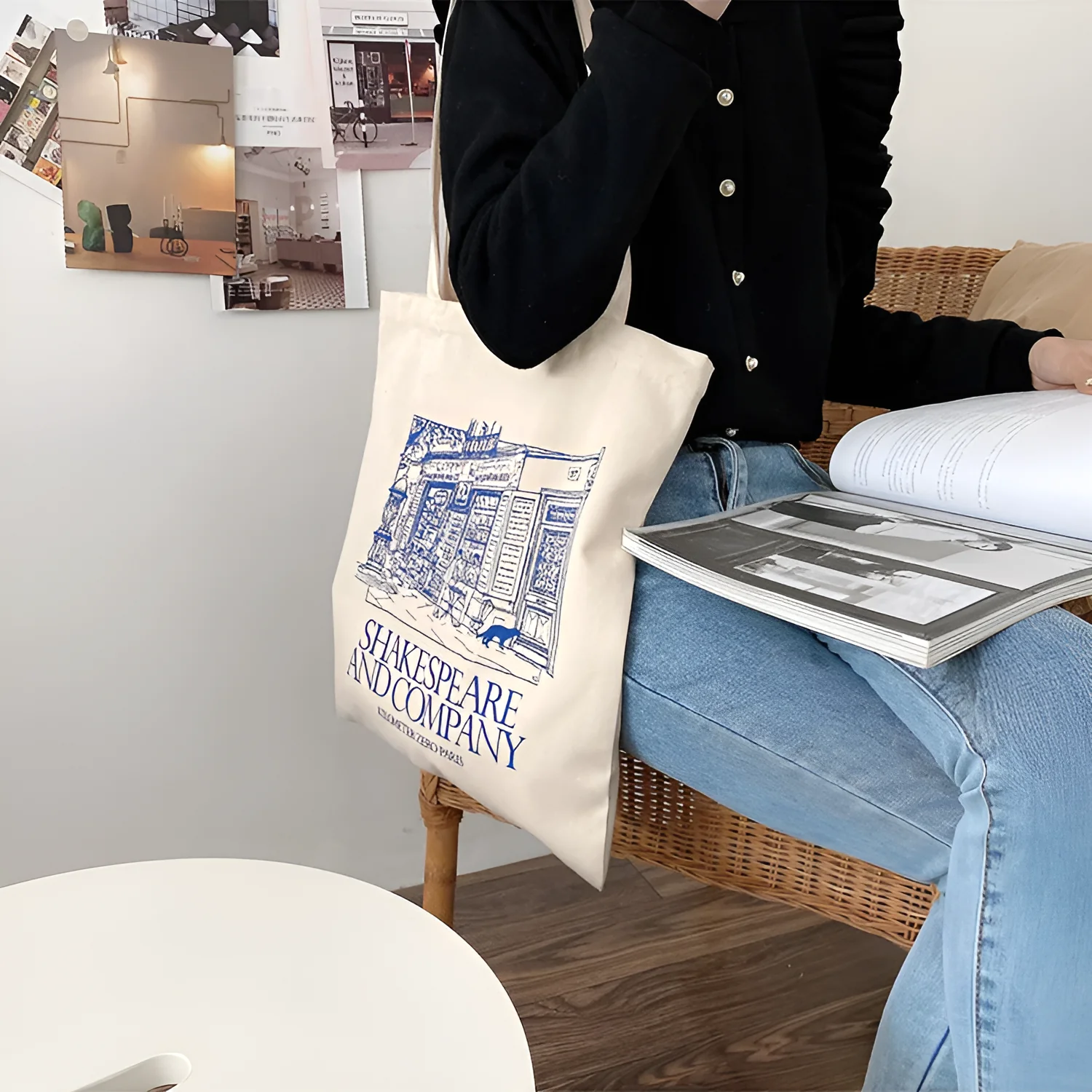 Shakespear And Company Tote Bag