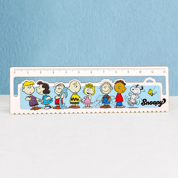 Peanuts Snoopy Die-Cut Bookmark Ruler