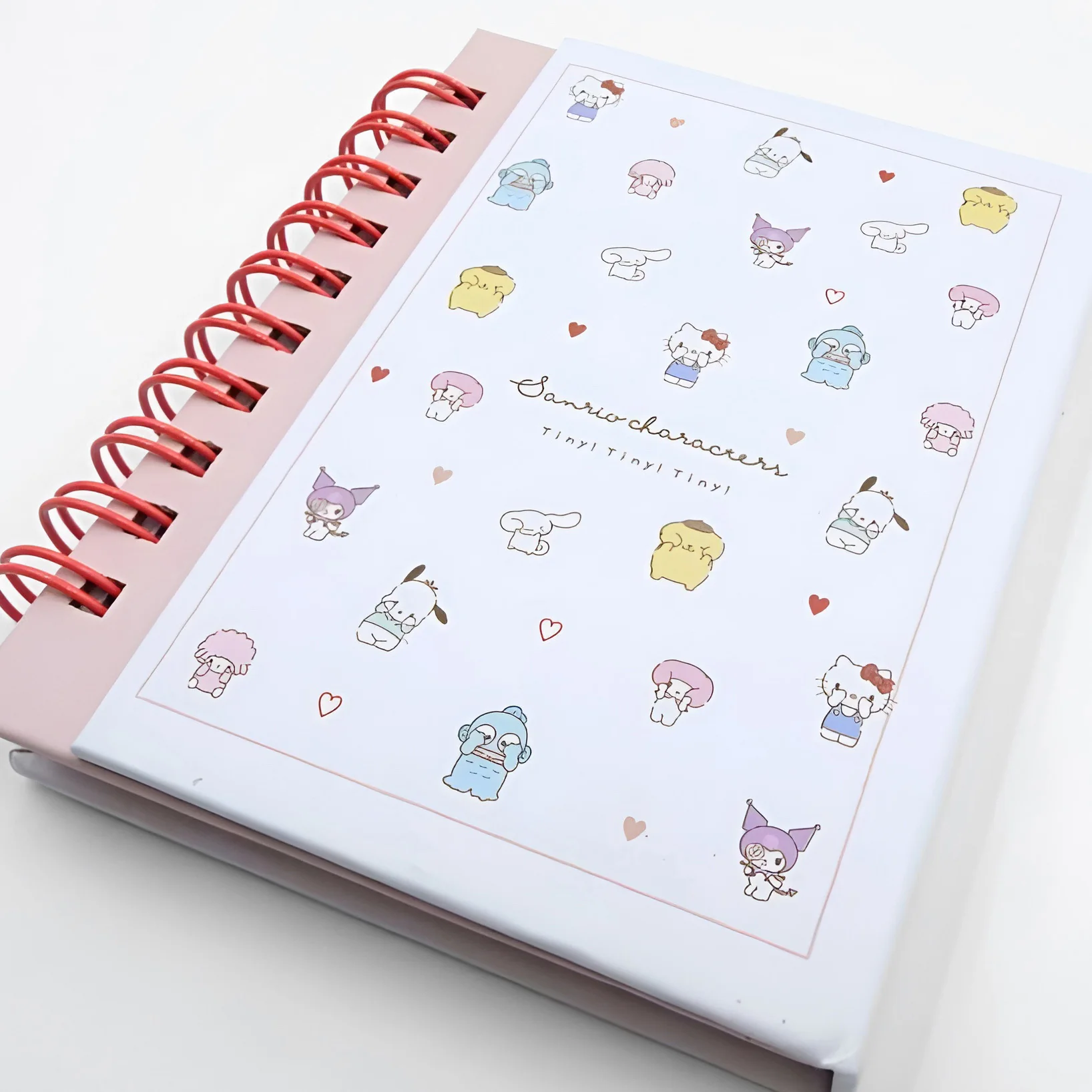 Sanrio Characters Hardcover Spiral Notebook