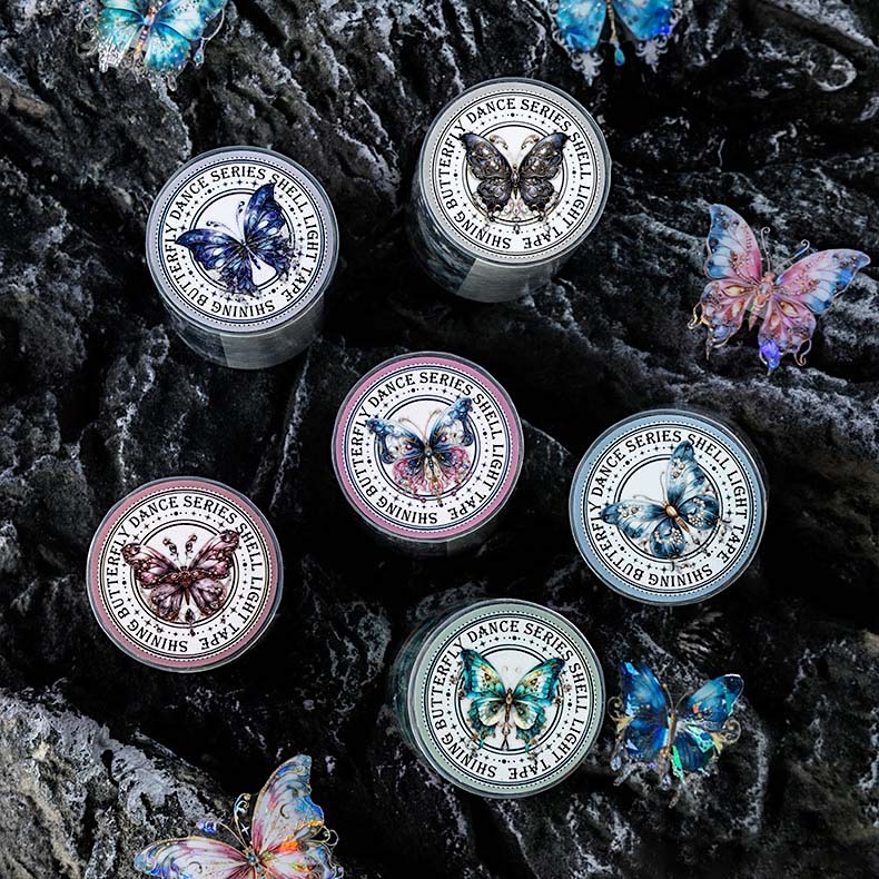 Galaxy Flies Transparent Tape