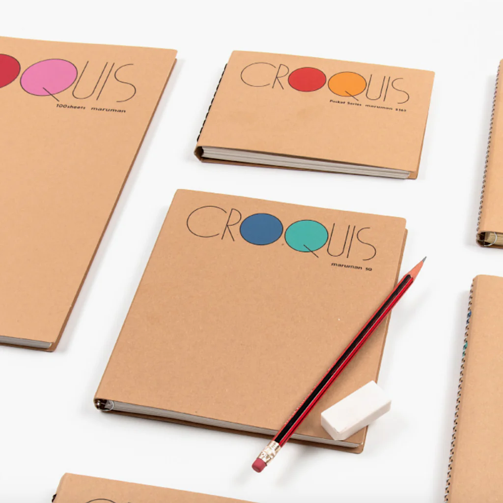 Pocket Sketchbook with Art Paper