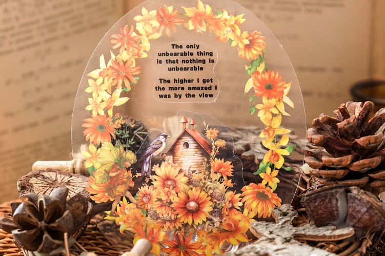 Fancy Feathers Sticker Set