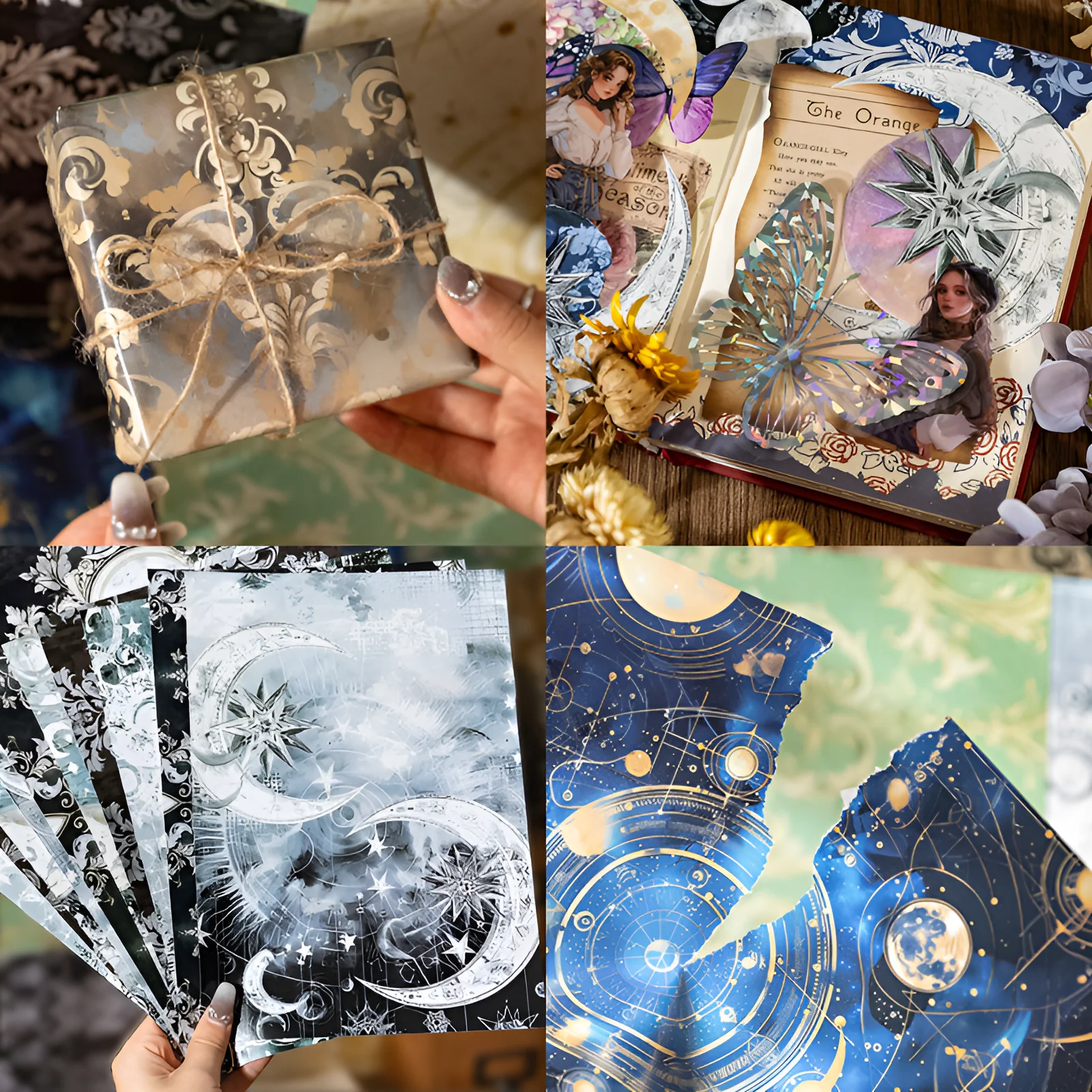 Lunar Mystique Decorative Paper Set