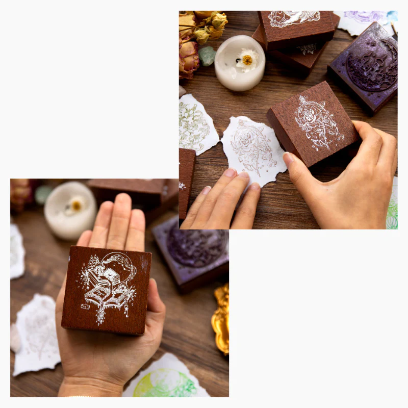 Magical Nature Wooden Stamps