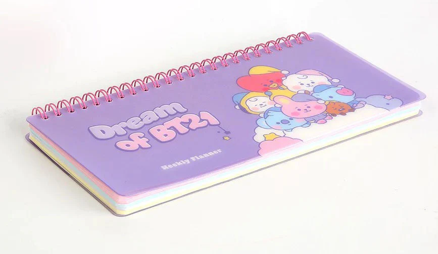 BT21 Baby Weekly Planner