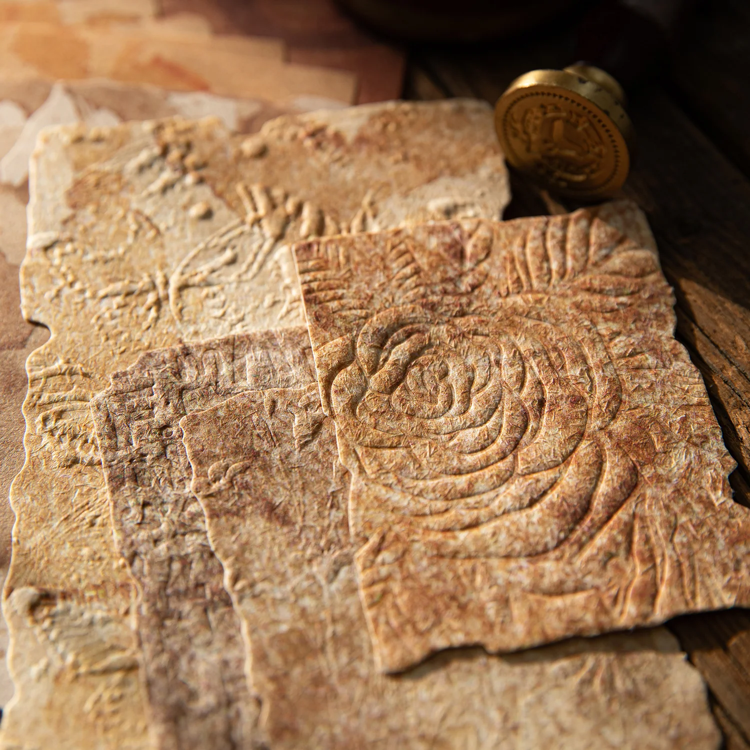 Embossed Decorative Scrapbooking Paper