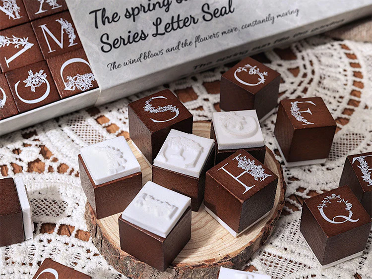 Fantasy Flowers and Numbers Stamp Set