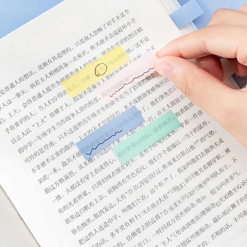 Translucent Index Sticky Notes