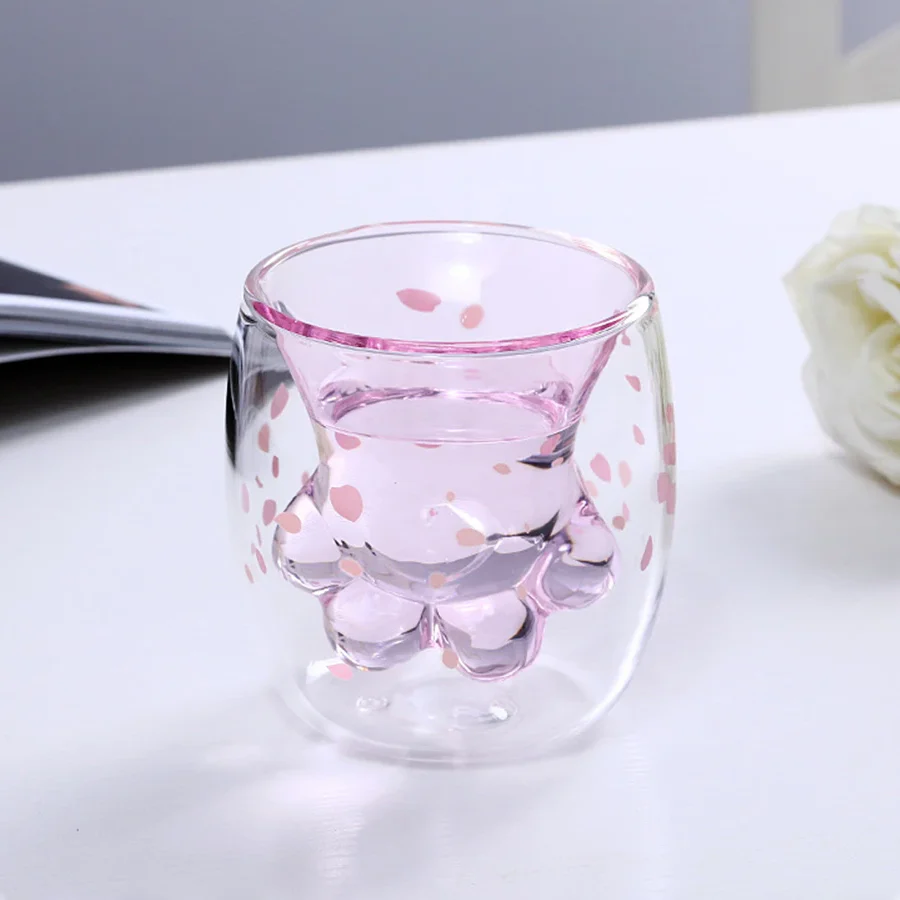 Sakura Cat Paw Cup