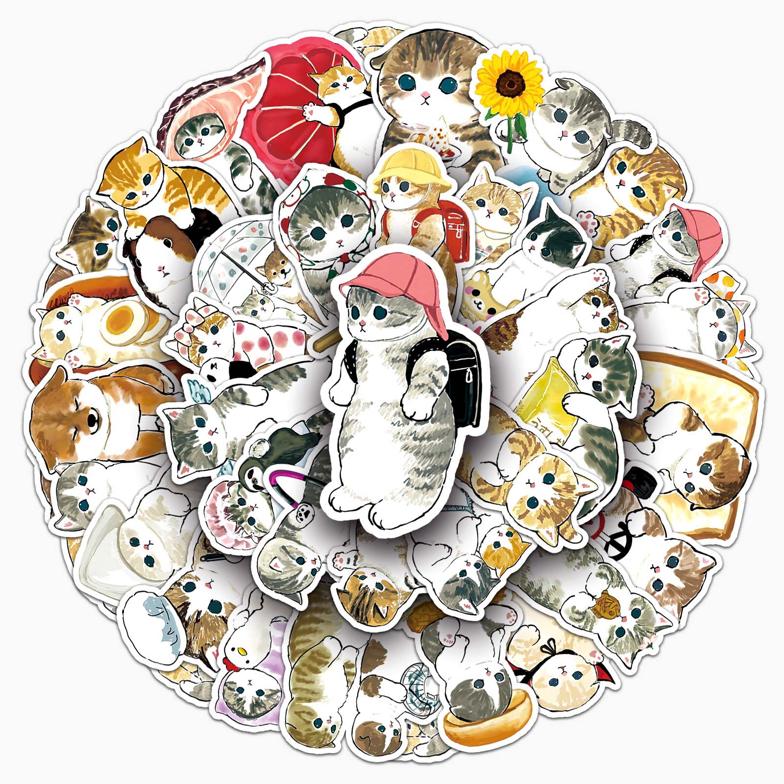 Furry Friends Stickers Set of 50