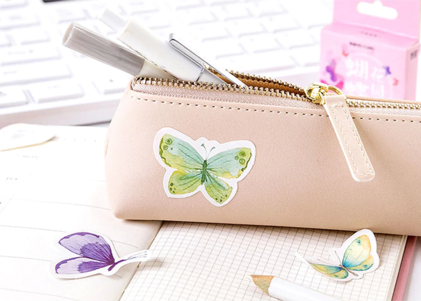 Flower Garden Paper Stickers