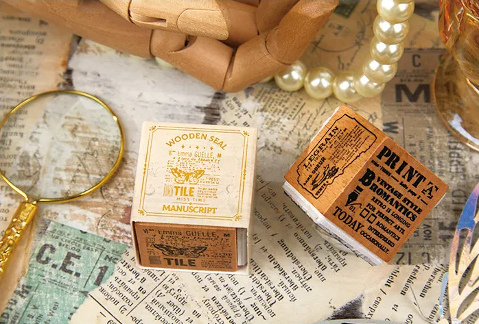 Vintage Craft Triple Stamp Cube