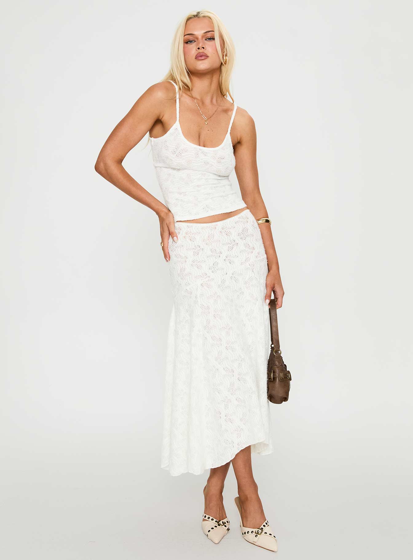 Tidal Midi Skirt Foam