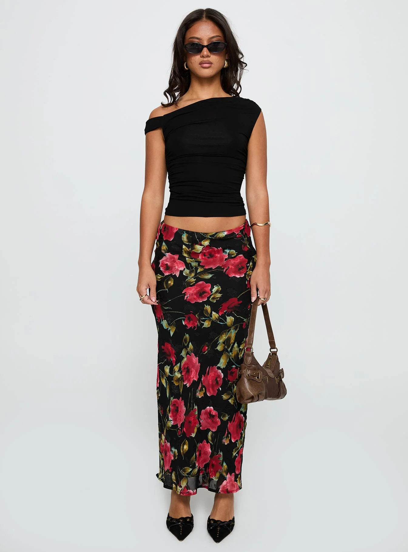 Emaretta Maxi Skirt Multi Floral